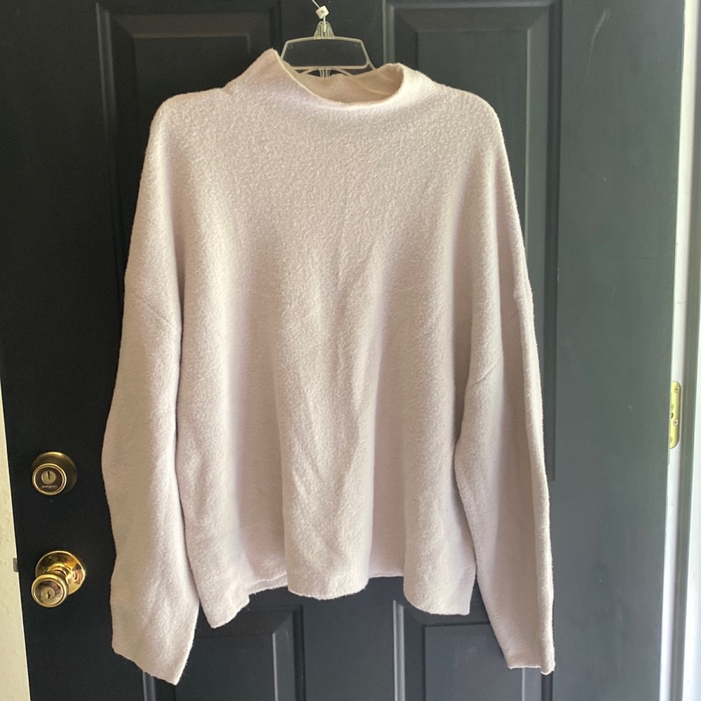 Express oversized mock neck sweater